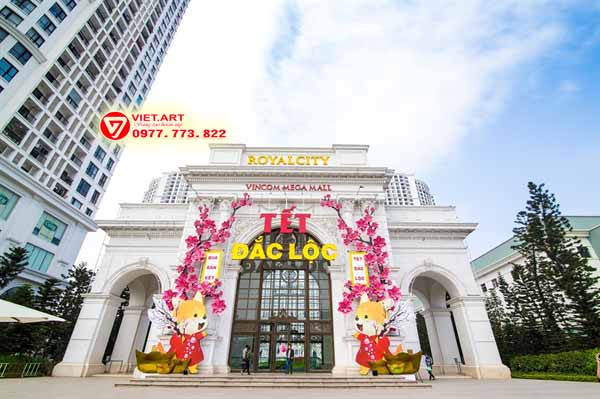 Dịch vụ thiết kế thi công tiểu cảnh tết tại Hà Nội.