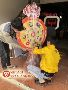 Sản xuất vòng quay may mắn giá rẻ